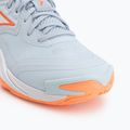 Дамски обувки за волейбол Mizuno Wave Momentum Elite blue finch/white/lava orange 7