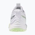 Дамски обувки за волейбол Mizuno Wave Momentum Elite white/balsam green/ambrosia 3