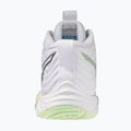 Дамски обувки за волейбол Mizuno Wave Momentum Elite Mid white/balsam green/ambrosia 3
