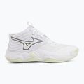 Дамски обувки за волейбол Mizuno Wave Momentum Elite Mid white/balsam green/ambrosia 2