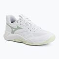 Дамски обувки за волейбол Mizuno Wave Momentum Pro white/aqua gray/ambrosia