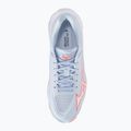 Дамски обувки за волейбол Mizuno Wave Lightning Elite blue finch/white/lava orange 5