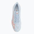 Дамски обувки за волейбол Mizuno Wave Lightning Elite blue finch/white/lava orange 5