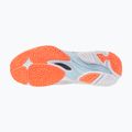 Дамски обувки за волейбол Mizuno Wave Lightning Elite Mid blue finch/whitelava orange 4