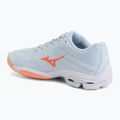 Дамски обувки за волейбол Mizuno Wave Lightning Pro blue finch/lava orange/flamingo coral 3