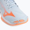 Дамски обувки за волейбол Mizuno Wave Lightning Pro blue finch/lava orange/flamingo coral 7