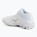 Дамски обувки за волейбол Mizuno Wave Lightning Pro Mid white/aqua gray/ambrosia 3
