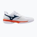 Мъжки обувки за тенис Mizuno Wave Exceed Court AC white/insignia blue/orange 2