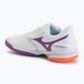 Дамски обувки за тенис Mizuno Wave Exceed Court AC white/dahlia/lava orange 3