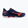 Мъжки обувки за тенис Mizuno Wave Exceed Court CC beacon blue/lava orange/white