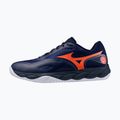 Мъжки обувки за тенис Mizuno Wave Enforce Court 2 CC beacon blue/lava orange/white 2