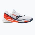 Мъжки обувки за тенис Mizuno Neo Ace CC white/insignia blue/orange