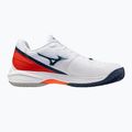 Мъжки обувки за тенис Mizuno Neo Ace CC white/insignia blue/orange 2
