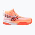 Обувки за волейбол Mizuno Neo Jump Mid flamingo coral/lava orange/white