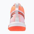 Обувки за волейбол Mizuno Neo Jump Mid flamingo coral/lava orange/white 3