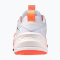 Обувки за хандбал Mizuno Wave Stealth Neo 2.1 white/black/flamingo coral 3