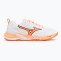 Обувки за хандбал Mizuno Wave Stealth Elite white/lava orange 2