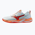 Обувки за хандбал Mizuno Wave Stealth Elite white/lava orange