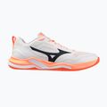 Обувки за хандбал Mizuno Wave Stealth Pro white/black/flamingo coral