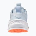 Дамски обувки за хандбал Mizuno Wave Stealth Neo 2.1 blue finch/lava orange/white 2