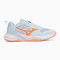 Дамски обувки за хандбал Mizuno Wave Stealth Pro blue finch/lava orange 2