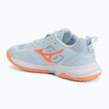 Дамски обувки за хандбал Mizuno Wave Stealth Pro blue finch/lava orange 3