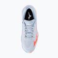 Дамски обувки за волейбол Mizuno Wave Lightning Pro blue finch/lava orange/flamingo coral 5