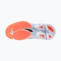 Дамски обувки за волейбол Mizuno Wave Lightning Pro Mid blue finch/lava orange/flamingo coral 4
