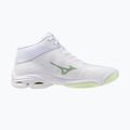 Дамски обувки за волейбол Mizuno Wave Lightning Pro Mid white/aqua gray/ambrosia 2