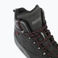 Мъжки туристически обувки REGATTA Amble black/rio red 16