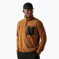 Мъжки поларен суитшърт REGATTA Frankie Half Zip brown