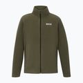 Детски поларен суитшърт Regatta King II olive night