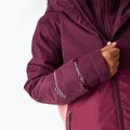 Детско ветроустойчиво яке REGATTA Hillain Warm fig/dark pimento/dusty rose 6