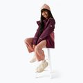 Детско ветроустойчиво яке REGATTA Hillain Warm fig/dark pimento/dusty rose 10