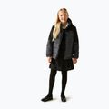 Детско ватирано яке REGATTA Lofthouse black/sealgr 5