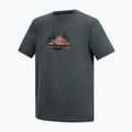Мъжка тениска за трекинг REGATTA Fingal Slogan dark storm 7