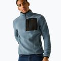 Мъжки поларен суитшърт REGATTA Frankie Borg Half Zip grey mirage/black