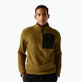 Мъжки поларен суитшърт REGATTA Frankie Borg Half Zip rich tan/black