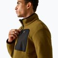 Мъжки поларен суитшърт REGATTA Frankie Borg Half Zip rich tan/black 6