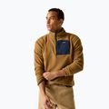 Мъжки поларен суитшърт REGATTA Frankie Half Zip rich tan/navy