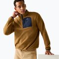 Мъжки поларен суитшърт REGATTA Frankie Half Zip rich tan/navy 4