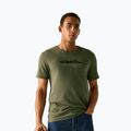 Мъжка тениска Regatta ClineIX dark khaki mountain reflect