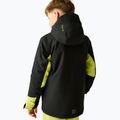Детско скиорско яке Dare2B Rip It Jacket black/wild lime 3