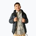 Детско ватирано яке REGATTA Lofthouse black/seal grey 3