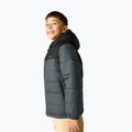 Детско ватирано яке REGATTA Lofthouse black/seal grey 5