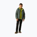 Детско ватирано яке REGATTA Lofthouse dark forest green/wild lime 2