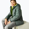 Детско ватирано яке REGATTA Lofthouse dark forest green/wild lime 7