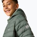 Детско ватирано яке REGATTA Lofthouse dark forest green/wild lime 9