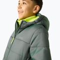 Детско ватирано яке REGATTA Lofthouse dark forest green/wild lime 10