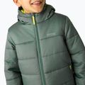 Детско ватирано яке REGATTA Lofthouse dark forest green/wild lime 11